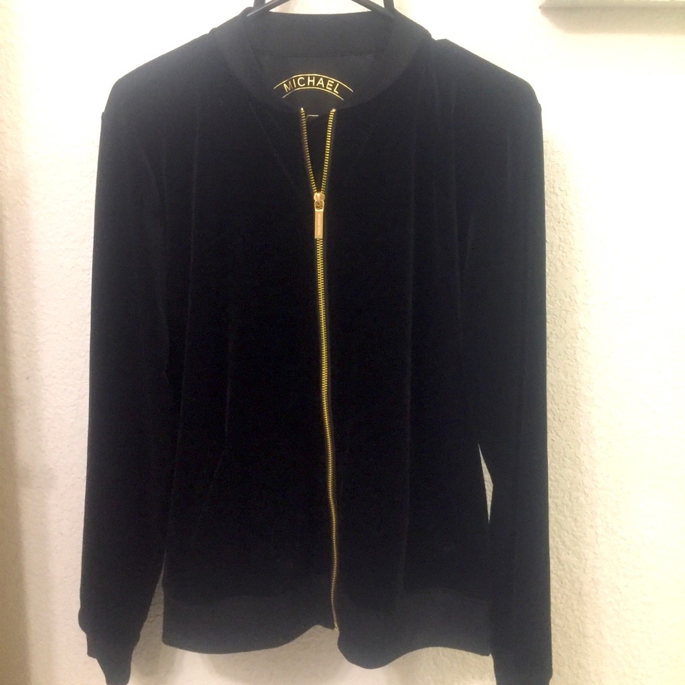 Michael kors zip up lightweight jacket - Picture 1 of 8